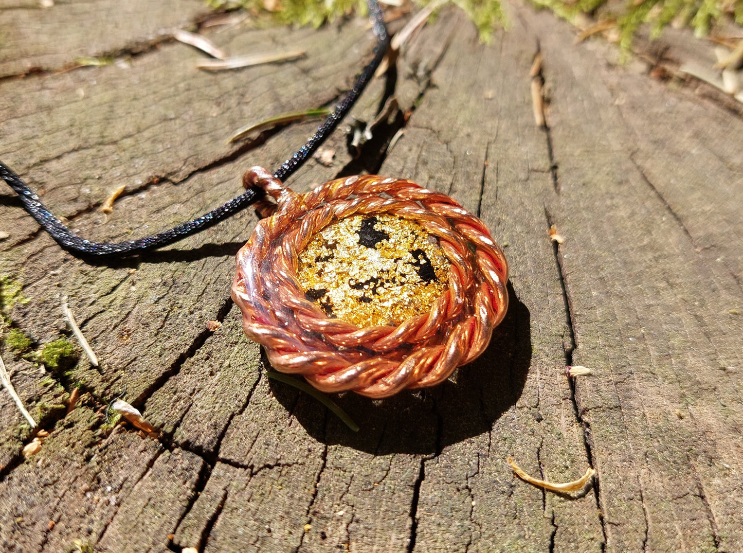 3 Anillos tensores orgonita orgón amuleto colgante con Moldavita, Nuummita, Herkimer, diamantes, muy potente