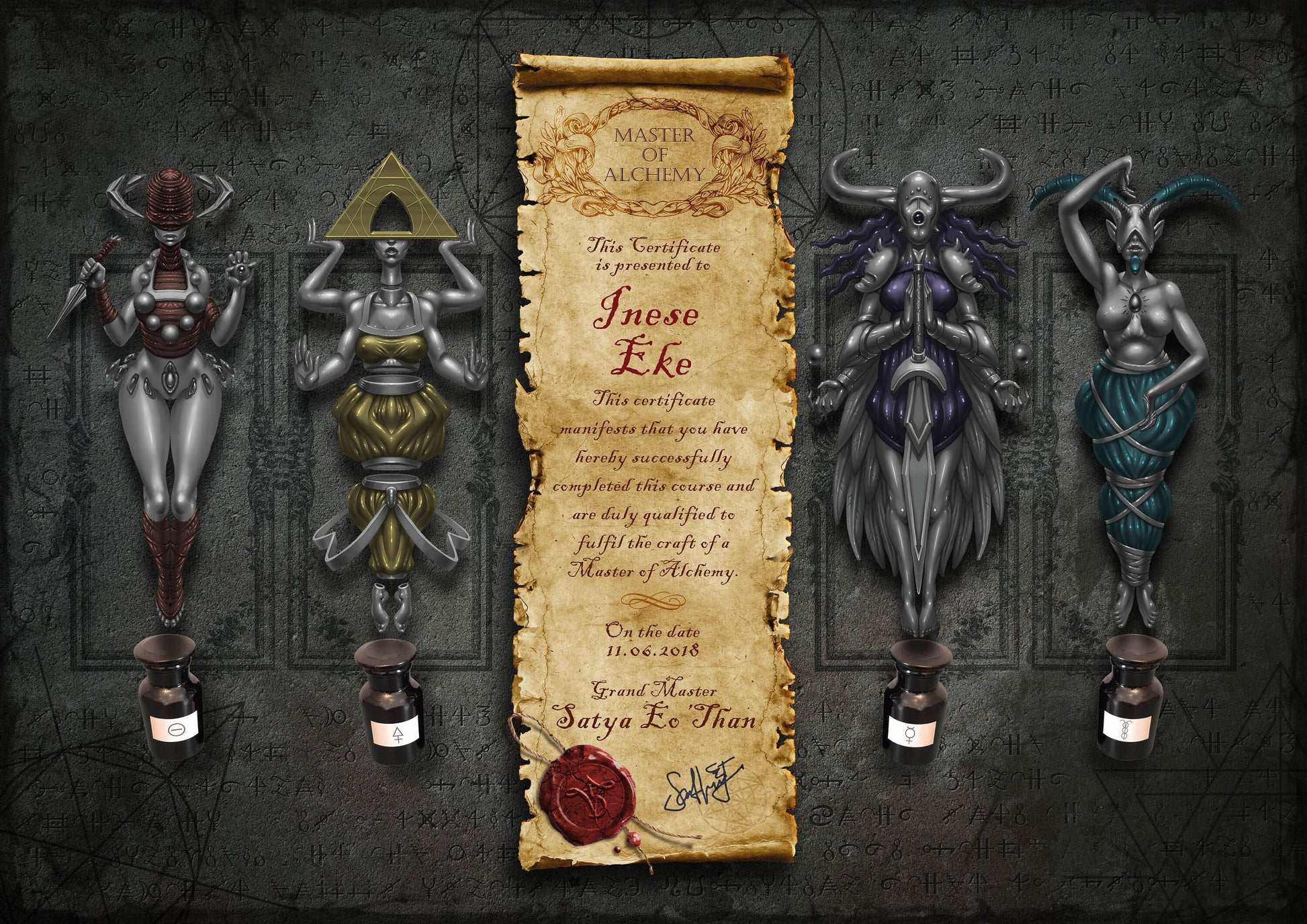 Remote Amulet / Charm programming from Alchemy, Druid Magic, Voodoo, Reiki Master. Powerful magic amulet.