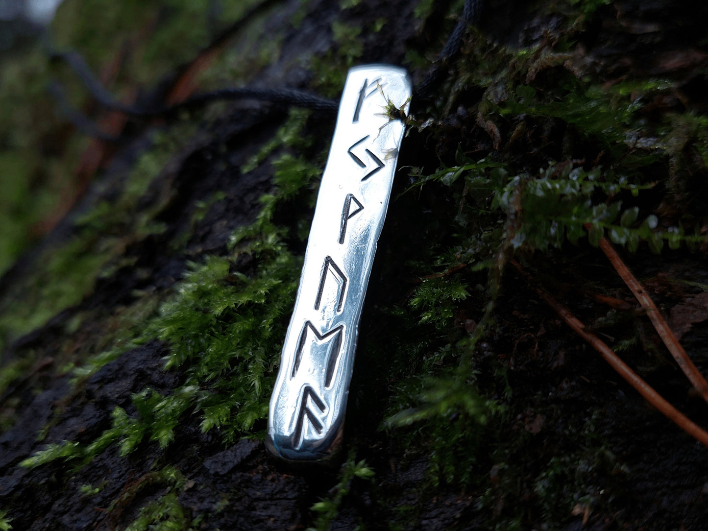 Powerful, real magic amulet charm for Money, Luck, Wealth attraction, 925 silver, Viking, Celtic runes, money spells