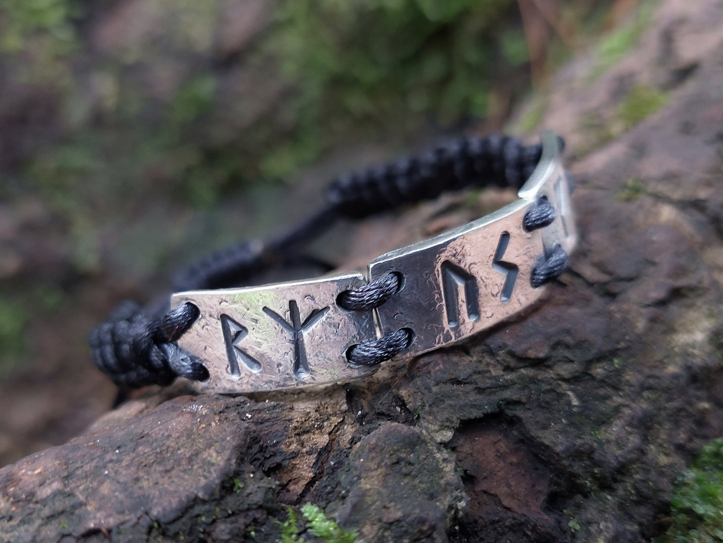 Powerful rune silver bracelet, magic amulet for Money attraction, Health,Protection, Norse, Viking, Celtic charm