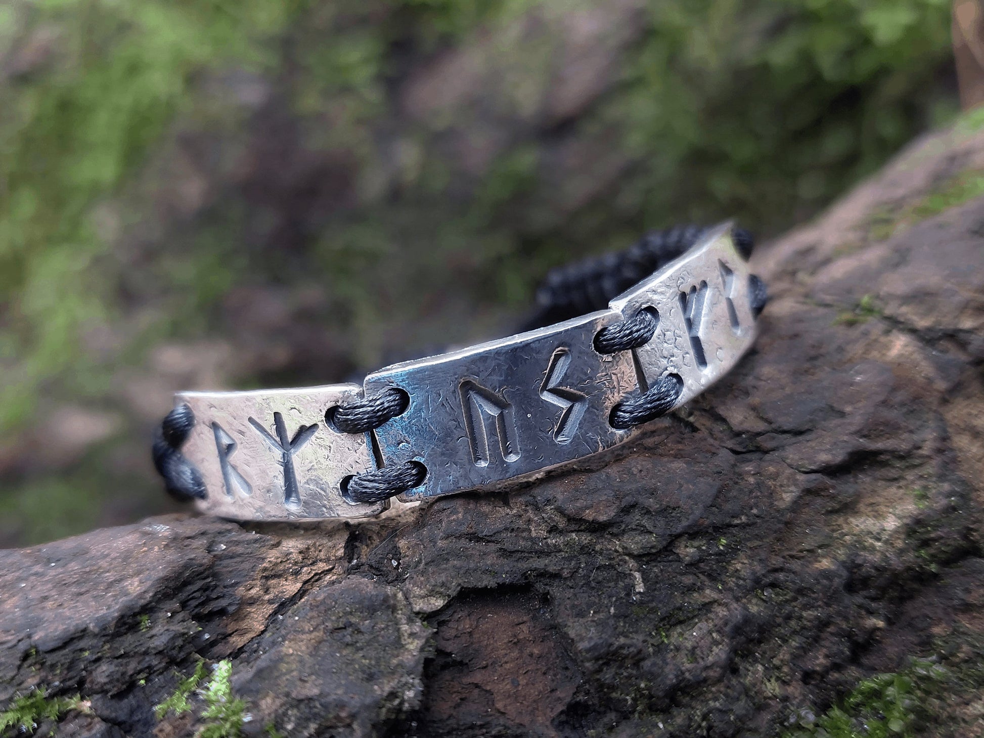 Powerful rune silver bracelet, magic amulet for Money attraction, Health,Protection, Norse, Viking, Celtic charm