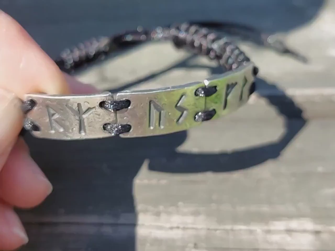 Powerful rune silver bracelet, magic amulet for Money attraction, Health,Protection, Norse, Viking, Celtic charm