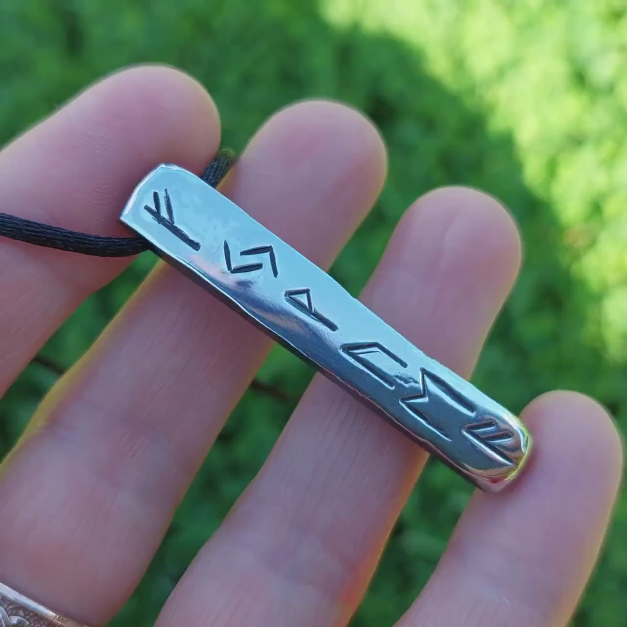 Powerful, real magic amulet charm for Money, Luck, Wealth attraction, 925 silver, Viking, Celtic runes, money spells