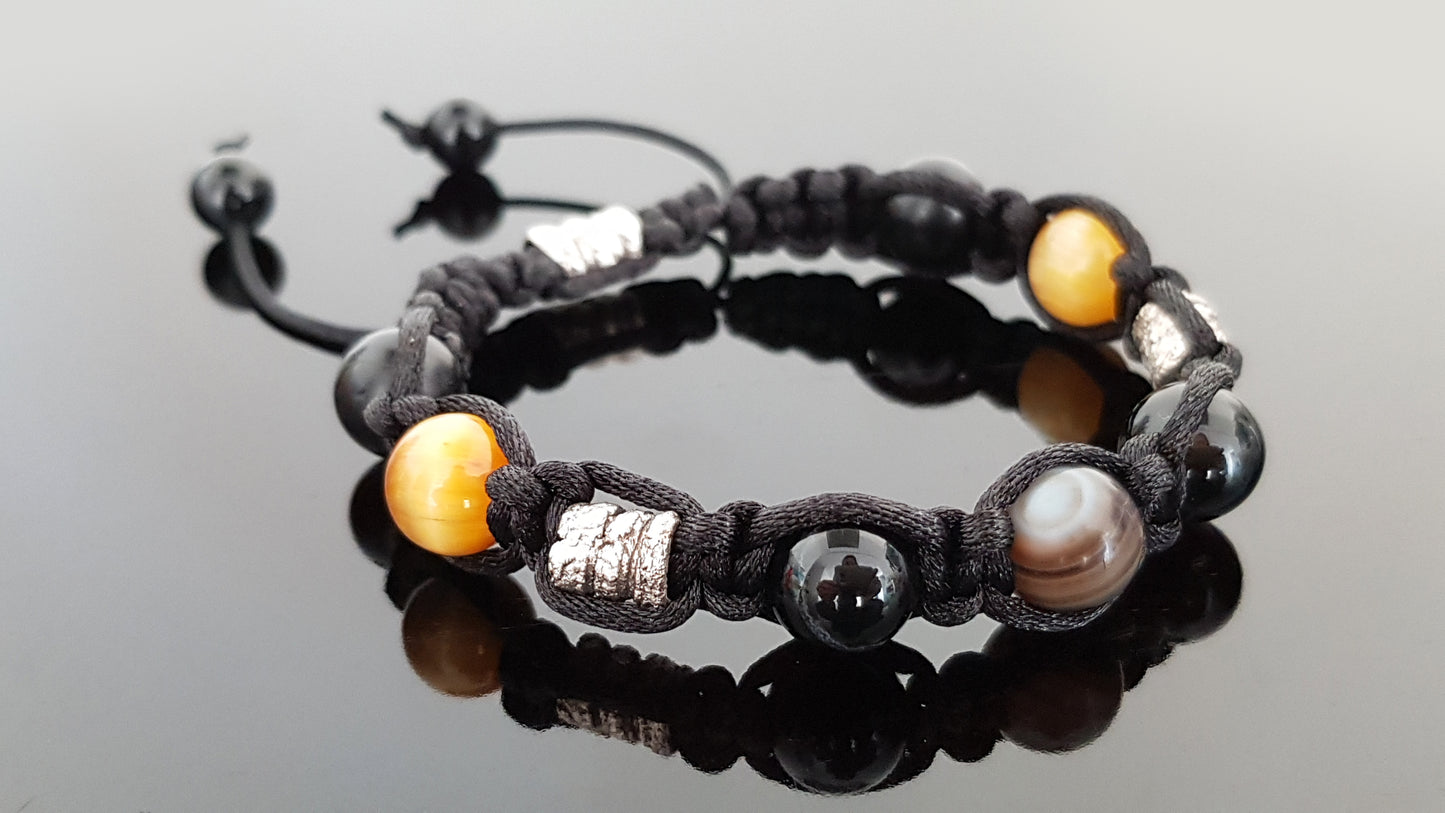 Shamballa bracelet programmed un cativated amulet charm