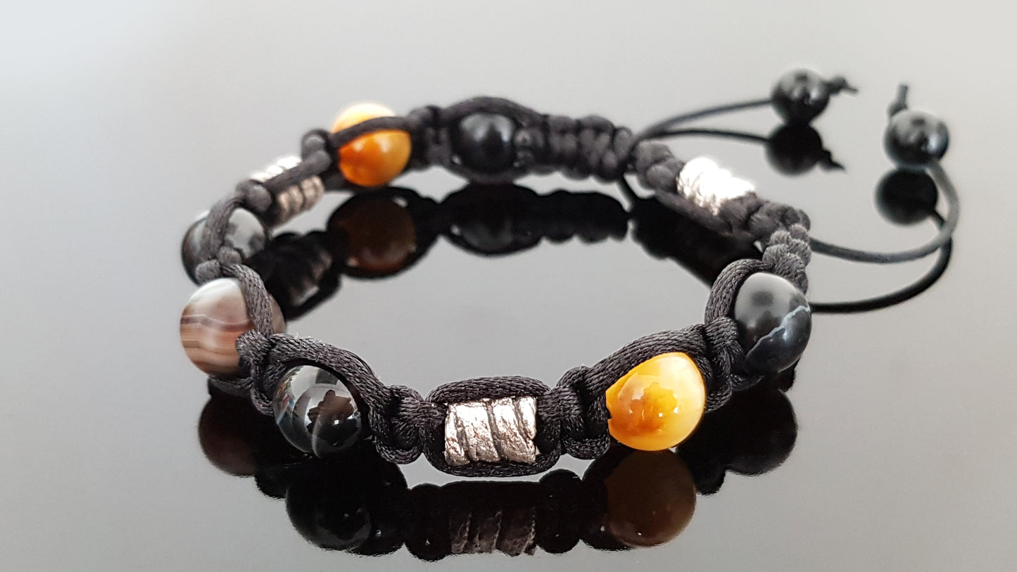 Shamballa bracelet programmed un cativated amulet charm