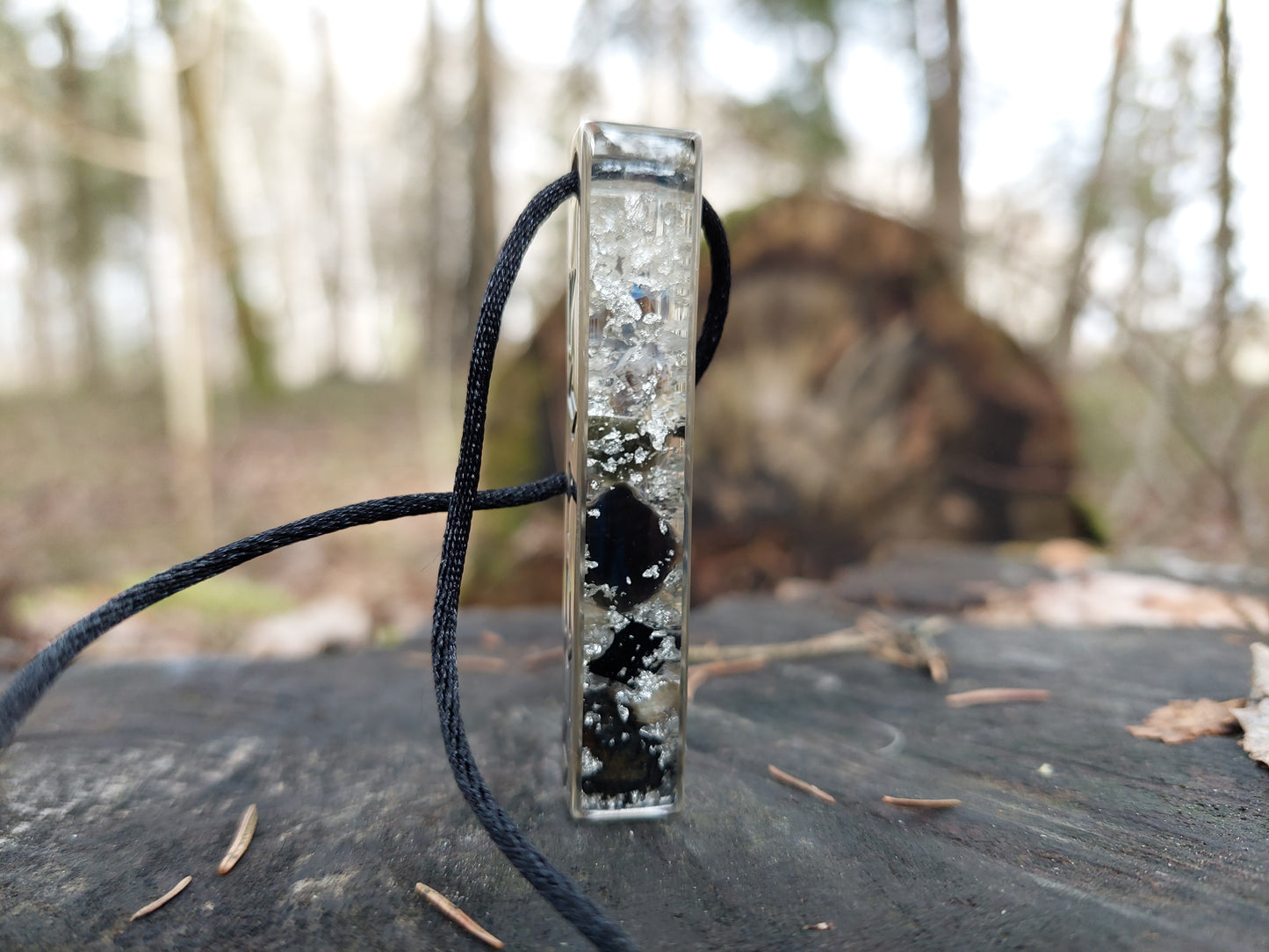 Mächtigste Orgonit-Orgon-Anhänger-Amulett-Halskette für Reichtum, Geld und Schutz