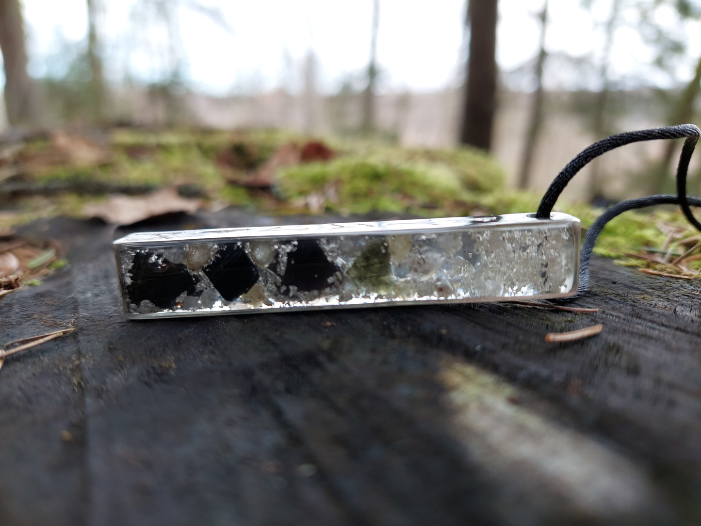 Mächtigste Orgonit-Orgon-Anhänger-Amulett-Halskette für Reichtum, Geld und Schutz