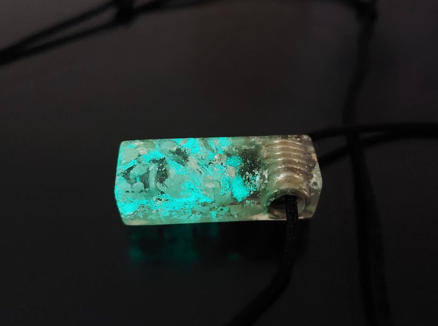 Orgonite orgone pendant, necklace - diamonds, Moldavite, Herkimer, Rhodozite, Danburite, sterling silver, high vibrations