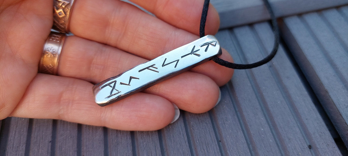 Poderoso y real amuleto para protección muy fuerte en los planos astral, mental y físico, colgante de plata de ley