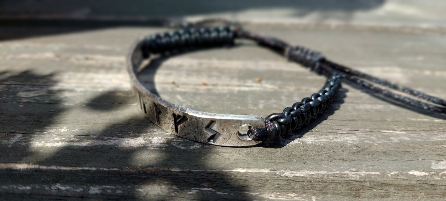 Real y poderoso amuleto, amuleto para la atracción y protección del Dinero. Vikingo encantado, pulsera de plata de runa celta