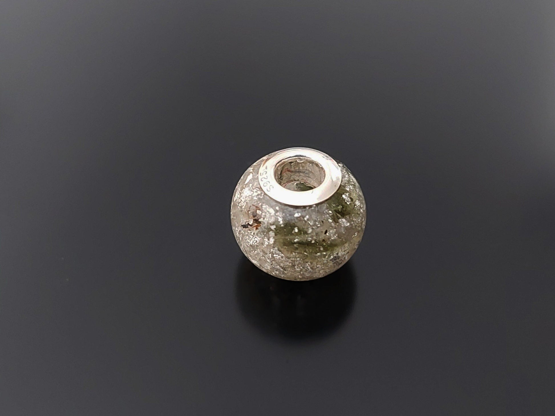 Orgonite orgone pendant, charm bead, bracelet, necklace. Most powerful combination! Moldavite Diamonds, Herkimer