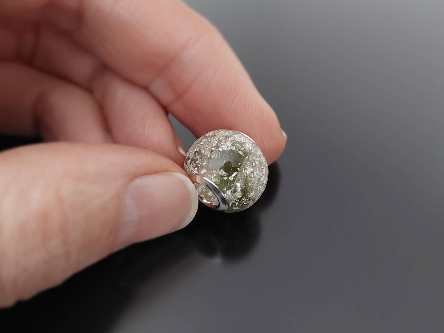 Orgonite orgone pendant, charm bead, bracelet, necklace. Most powerful combination! Moldavite Diamonds, Herkimer