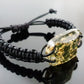 Moldavite Orgonite orgone bracelet, powerful, 24k gold, high and strong vibrations. Awakening amulet, third eye