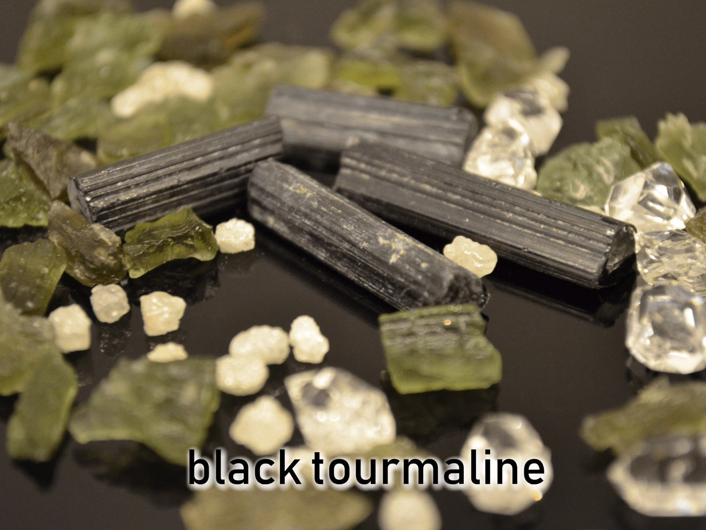 Powerful Moldavite Orgonite orgone pendant necklace, Black tourmaline, Diamonds, Herkimer. Magic amulet, Reiki