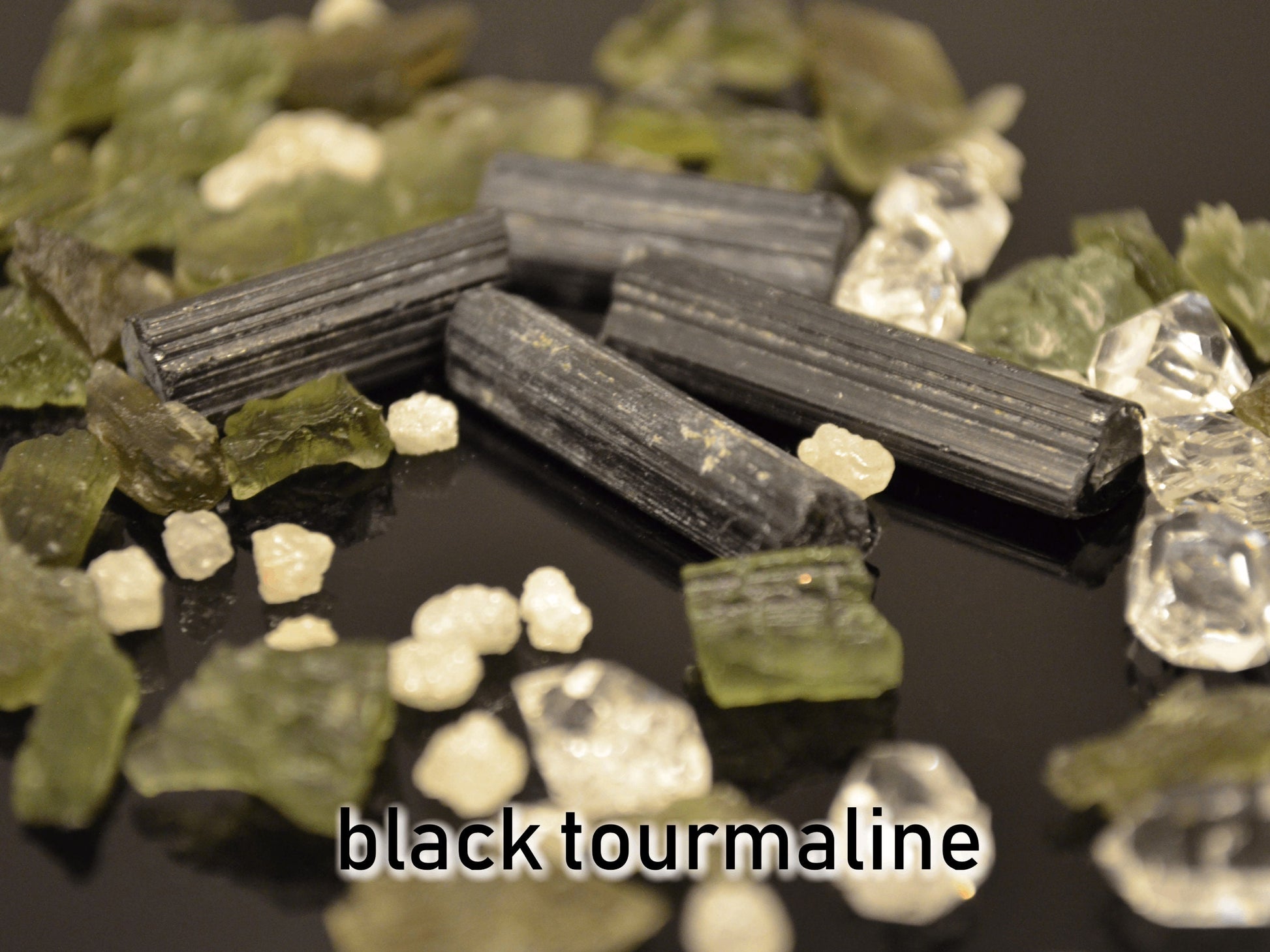 Powerful Moldavite Orgonite orgone pendant necklace, Black tourmaline, Diamonds, Herkimer. Magic amulet, Reiki