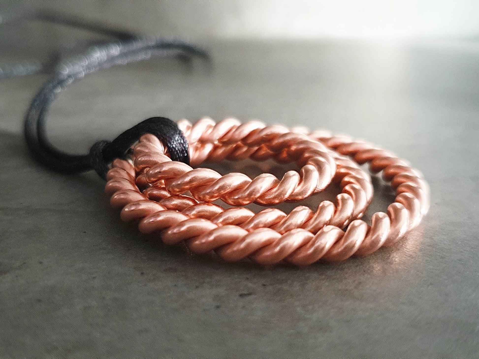 Empowerment Cubit 188mhz frequency, Lost Cubit 177mhz frequency and Sacred Cubit 144mhz frequency copper Tensor rings - pendant, amulet