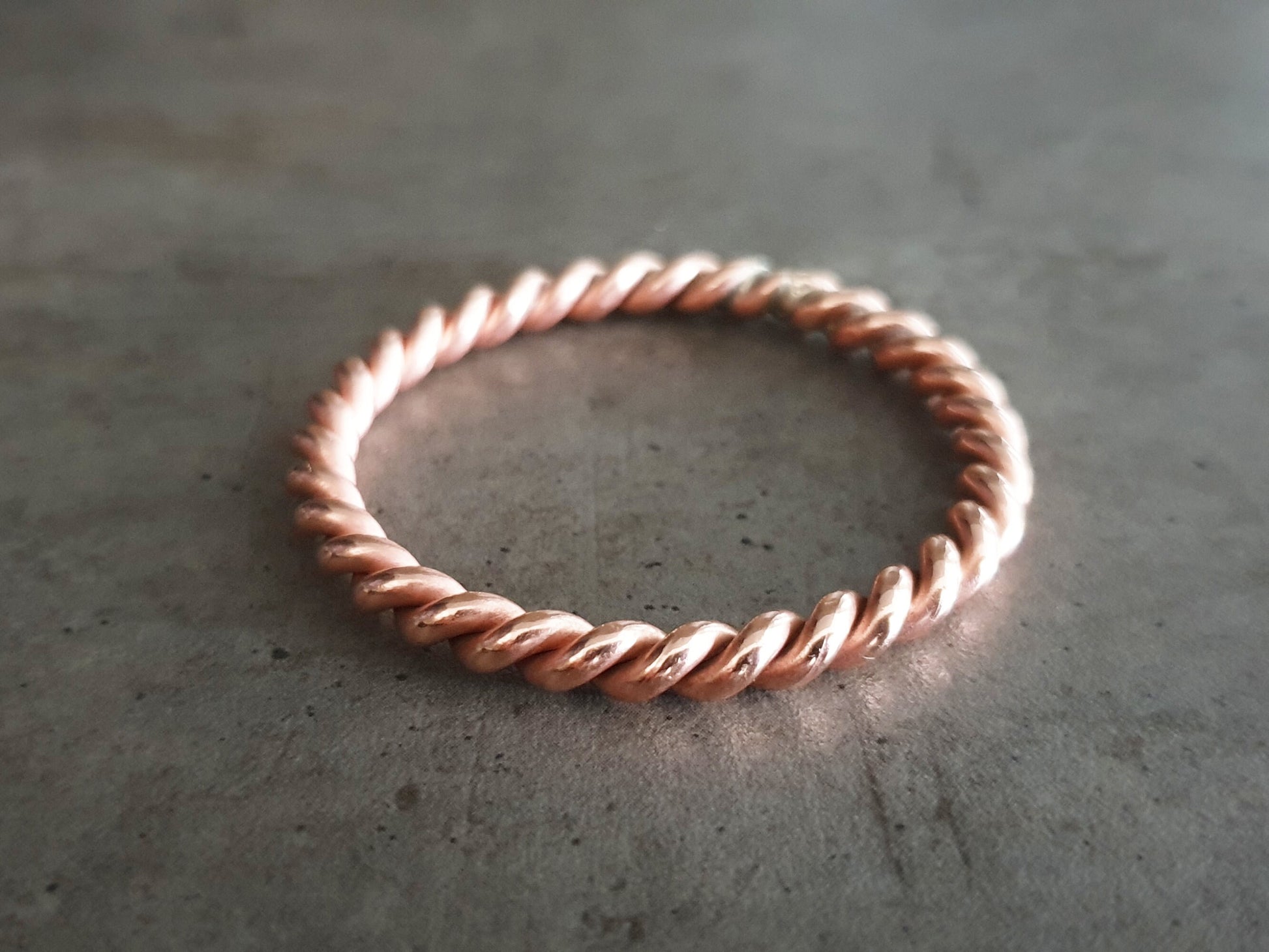 Sacred Cubit 144mhz frequency copper Tensor ring - pendant, amulet, 1/4 Cubits