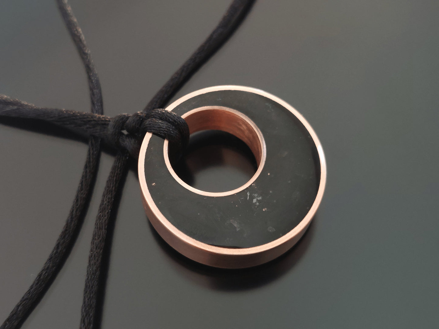 EMF 5G protection Orgonite orgone pendant, Herkimer, Elite Shungite, Black Tourmaline, 24k gold, copper, brass