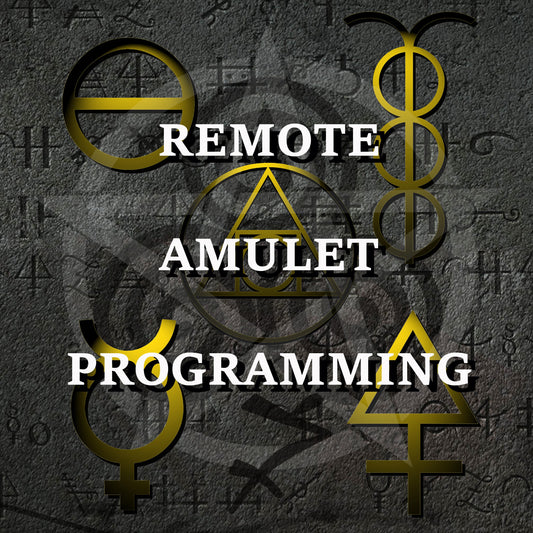 Remote Amulet / Charm programming from Alchemy, Druid Magic, Voodoo, Reiki Master. Powerful magic amulet.