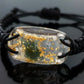 Moldavite Orgonite orgone bracelet, magic amulet, charm. Most powerful combination! Diamonds, Herkimer