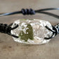 Orgone orgonite bracelet - Reiki Energy Healing Bracelet amulet - Moldavite, Herkimer, Diamonds, silver. Most powerful