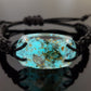 Moldavite Orgone orgonite bracelet. Powerful, high vibrations crystals. Glow in the dark. Magic amulet talisman