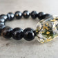 Most powerful Orgonite orgone bracelet amulet! Diamonds, Herkimer, Moldavite, black tourmaline, onyx, enchanted charm