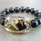 Most powerful Orgonite orgone bracelet amulet! Diamonds, Herkimer, Moldavite, black tourmaline, onyx, enchanted charm