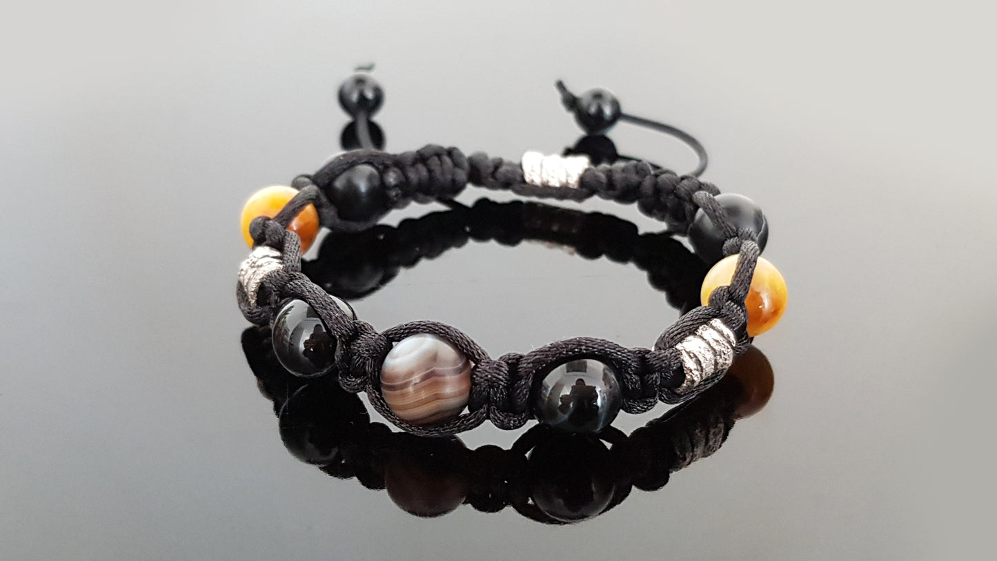 Shamballa bracelet programmed un cativated amulet charm