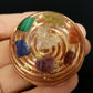 Pocket Orgonite orgone dome - 7 chakra healing, charging, Reiki infused, programmed and activated