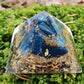 Kyanite Orgone orgonite Pyramid - small orgonite pyramid, programmed for your wishes