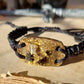 Orgonite bracelet with most powerful combination! Diamonds, Herkimer, Moldavite, Nuummite, Saffordite, Black Tourmaline