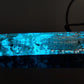 Colgante de orgonita con la combinación de cristales más poderosa, Moldavita, Herkimer, Diamantes, Rodosita, punta de cuarzo, plata