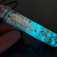 Colgante de orgonita con la combinación de cristales más poderosa, Moldavita, Herkimer, Diamantes, Rodosita, punta de cuarzo, plata