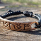 Rune bracelet amulet for Spiritual growth with celtic runes formula.