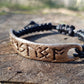 Rune bracelet amulet for Spiritual growth with celtic runes formula.