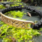 Bronze or silver bracelet amulet with celtic runes formula. Real charm / amulet. Specially programmed. Strong protection.