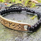Bronze or silver bracelet amulet with celtic runes formula. Real charm / amulet. Specially programmed. Strong protection.