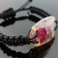 Orgonite Orgone bracelet, Ruby, Amethyst, Rose quartz, moonstone, 24k gold, Reiki amulet, love, passion, harmony