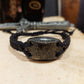 Orgonite bracelet. Black Sun orgone bracelet. Herkimer, Elite Shungite, Black Tourmaline, 24k gold, brass