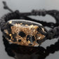 Elite Shungite Orgonite orgone bracelet, Black Tourmaline, brass, 24k gold, EMF, 5G, powerful protection