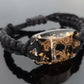 Elite Shungite Orgonite orgone bracelet, Black Tourmaline, brass, 24k gold, EMF, 5G, powerful protection